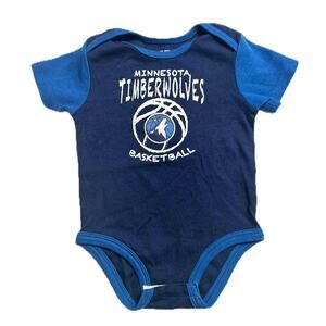 Timberwolves baby bodysuit 18 months NBA Minnesota Basketball